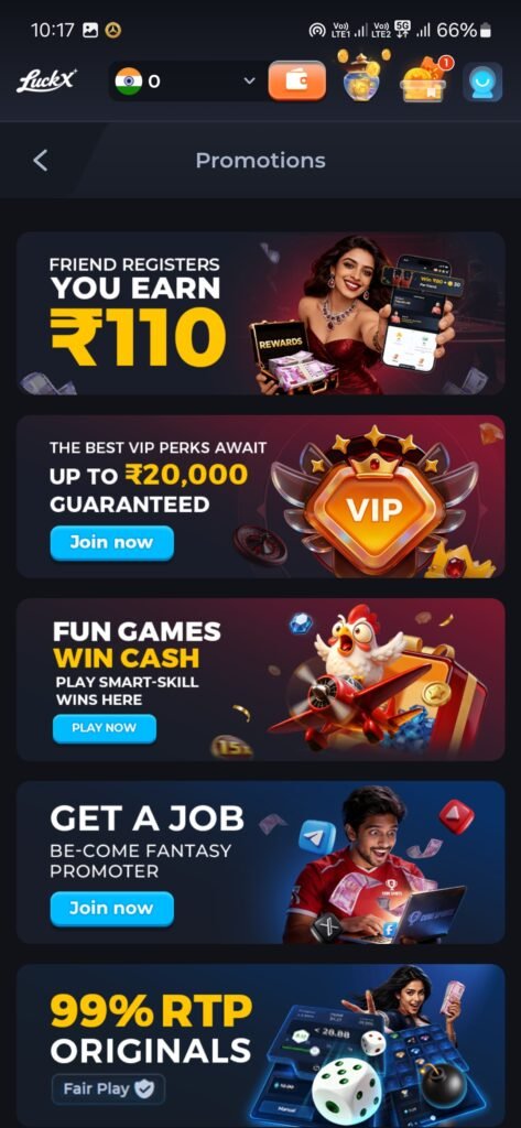 LuckX Sports App